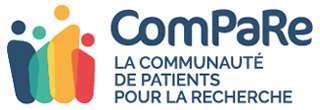 Logo du projet ComPaRe - Communauté de patients pour la Recherche
