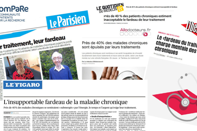 20191031-Fardeau-Revue-de-Presse AP-HP ComPaRe Fardeau du Traitement dans la presse
