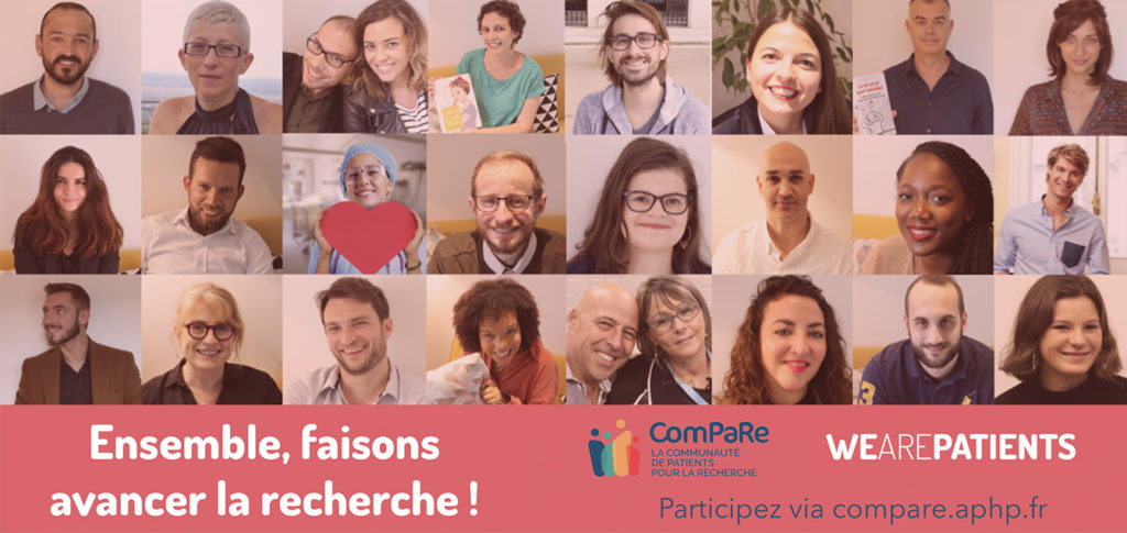 Partenariat ComPaRe – We Are Patients : ensemble pour faire avancer la recherche médicale