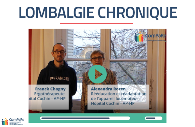 compare lombalgie chronique