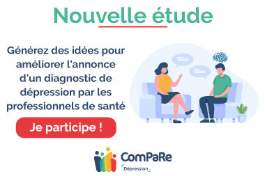 image d'une annonce diagnostique de dépression