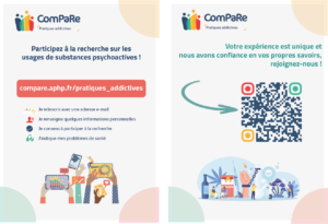 Flyer simple ComPaRe Pratiques addictives