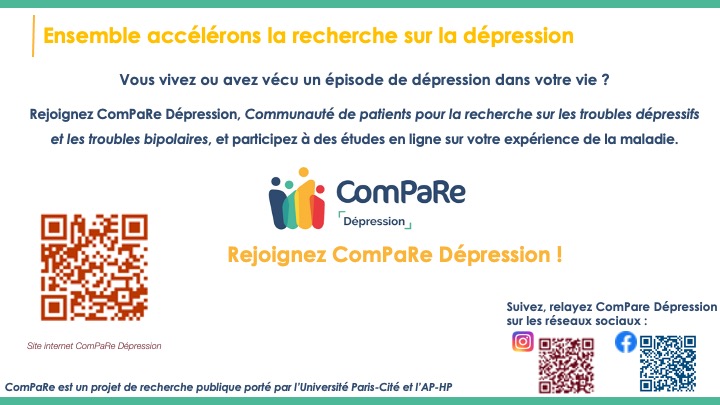 Slide Participants ComPaRe Dépression