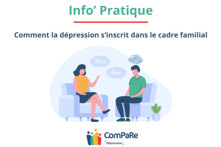 Comment la dépression s’inscrit dans le cadre familial