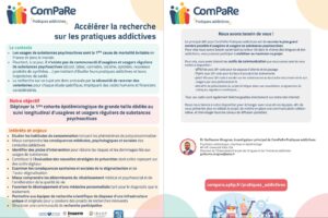 plaquette de présentation compare pratiques addictives