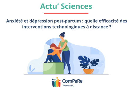 Anxiété et dépression post-partum quelle efficacité des interventions technologiques à distance