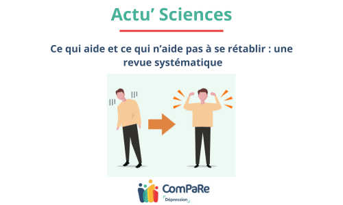 Ce qui aide et ce qui n’aide pas à se rétablir une revue systématique