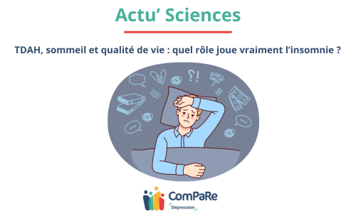 TDAH, sommeil et qualité de vie quel rôle joue vraiment l’insomnie